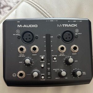 M-Audio M-Track plus USB Black Audio Interface